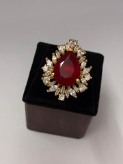 CZ Classic Finger Ring