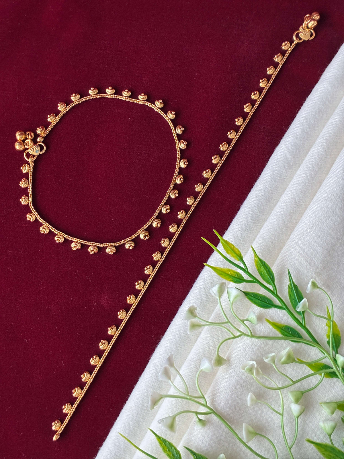 Antique Designer Drop Payal