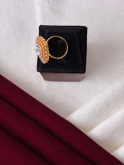 CZ Designer Finger Ring