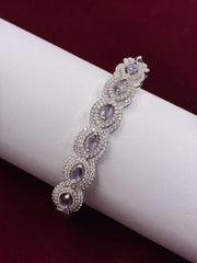 CZ Lavender Timeless Openable Kada