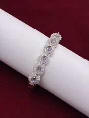 CZ Lavender Timeless Openable Kada