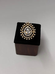 CZ Designer Finger Ring