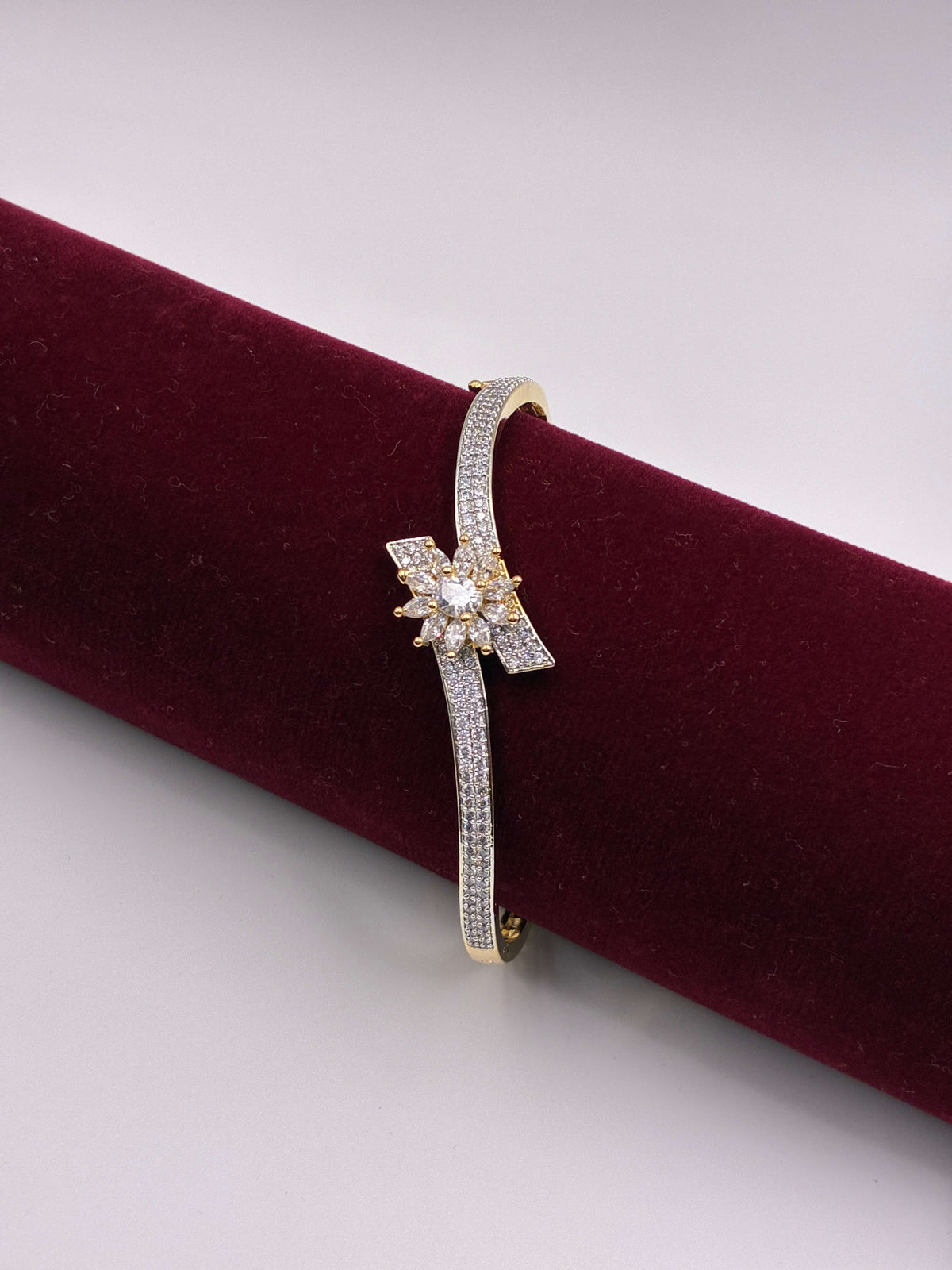CZ Beautiful Bloom Openable Kada
