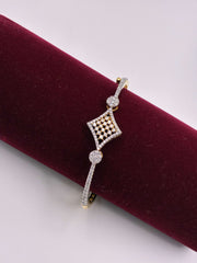 CZ Diamond Designer Openable Kada