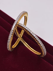 CZ Sparkle Sequence Bangle