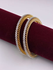 CZ Sparkle Sequence Bangle