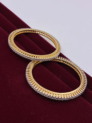 CZ Sparkle Sequence Bangle