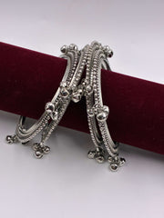 Oxidised Ghungroo Designer Bangle