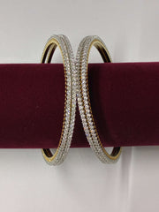 CZ Traditional Single Line Bangle