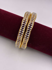 CZ Wave Designer Bangle