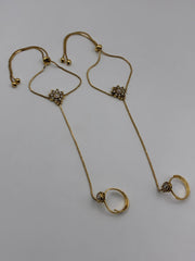 Antique Gold Delicate Haathphool