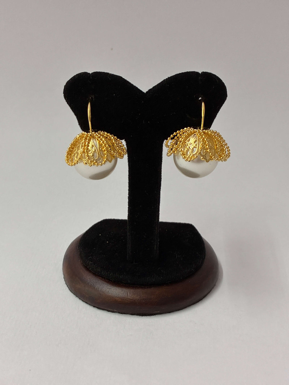Western Pearl Drop Earring