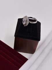 Western Silver Spindle Luxe Finger Ring
