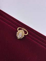 Western Spindle shape Luxe Finger Ring