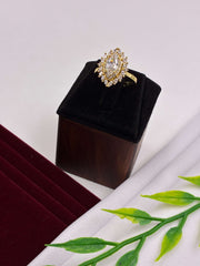 Western Spindle shape Luxe Finger Ring