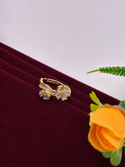 Western Twin Flower Stylish Finger Ring