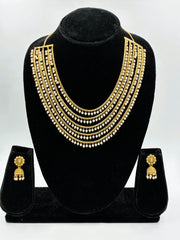 Antique Moti Multilayered Necklace Set