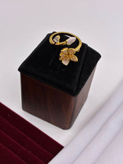 Western Floral Twig Finger Ring