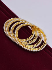 Antique Pearl linear Bangle