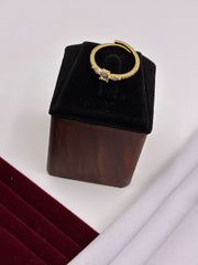 Western Radiant cut CZ Finger Ring