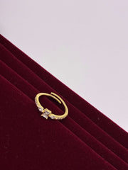 Western Radiant cut CZ Finger Ring