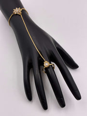 Antique Gold Delicate Haathphool