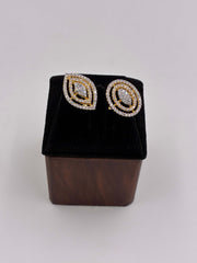 CZ Stylish Twin Design Finger Ring