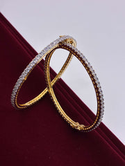 CZ Delicate openable Bangle