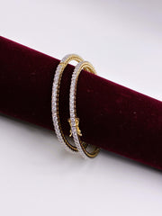 CZ Delicate openable Bangle