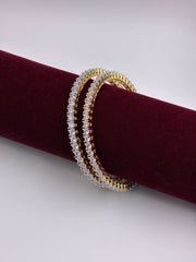 CZ Splendid single line Bangle