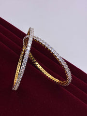 CZ Splendid single line Bangle