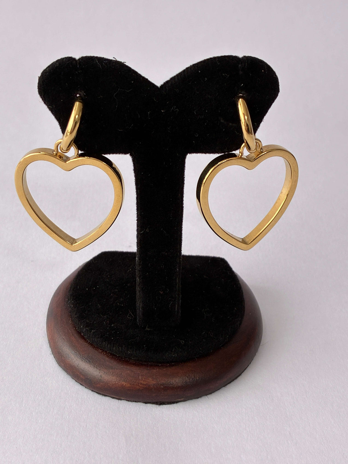 Western Outline Heart Earring