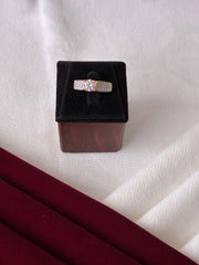 CZ Solitaire Finger Ring