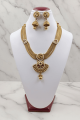 Antique Multi chain Designer Necklace Set