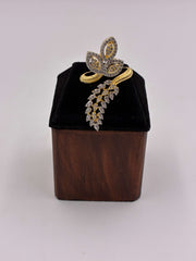 CZ Sparkle Designer Finger Ring