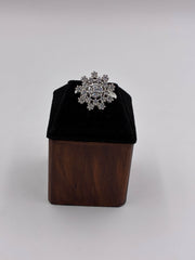 CZ Rich Radiant Finger Ring