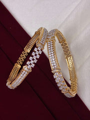 CZ Sparkling Designer Bangle