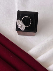 CZ Pear shape Designer Finger Ring