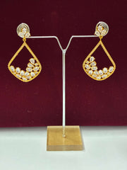 Antique Stone Drop Earring