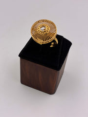 Antique Golden Classic Finger Ring