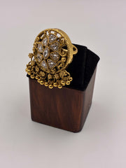 Antique Stylish Ghungroo Finger Ring