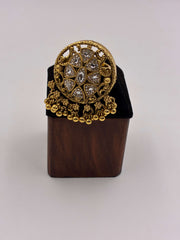 Antique Stylish Ghungroo Finger Ring