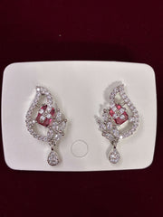 CZ Ruby Designer Pendant set