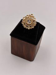 Kundan Royal Designer Finger Ring