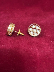 Kundan round Stud