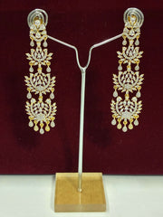 CZ Long Chand Earring