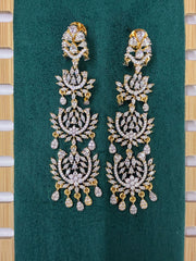 CZ Long Chand Earring