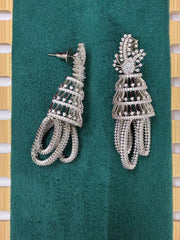 CZ Stylish unique Jhumka Earring