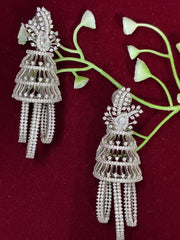 CZ Stylish unique Jhumka Earring