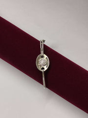 CZ Openable Oval Trendy Kada